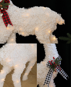 Enchanting Christmas Elk Ornament Set