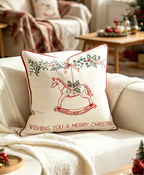 Rocking Horse Cushion Cover