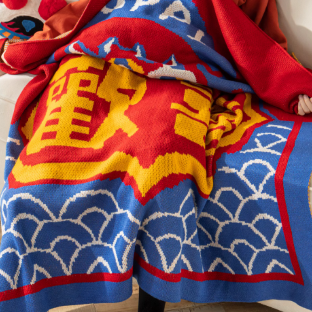 Festive CNY Throw Blanket