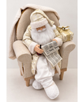 Santa’s Newspaper Christmas Display