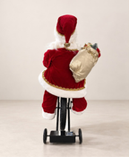 Santa Riding Musical Christmas Display