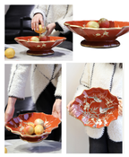 Heritage Magpie & Blossom Fruit Tray