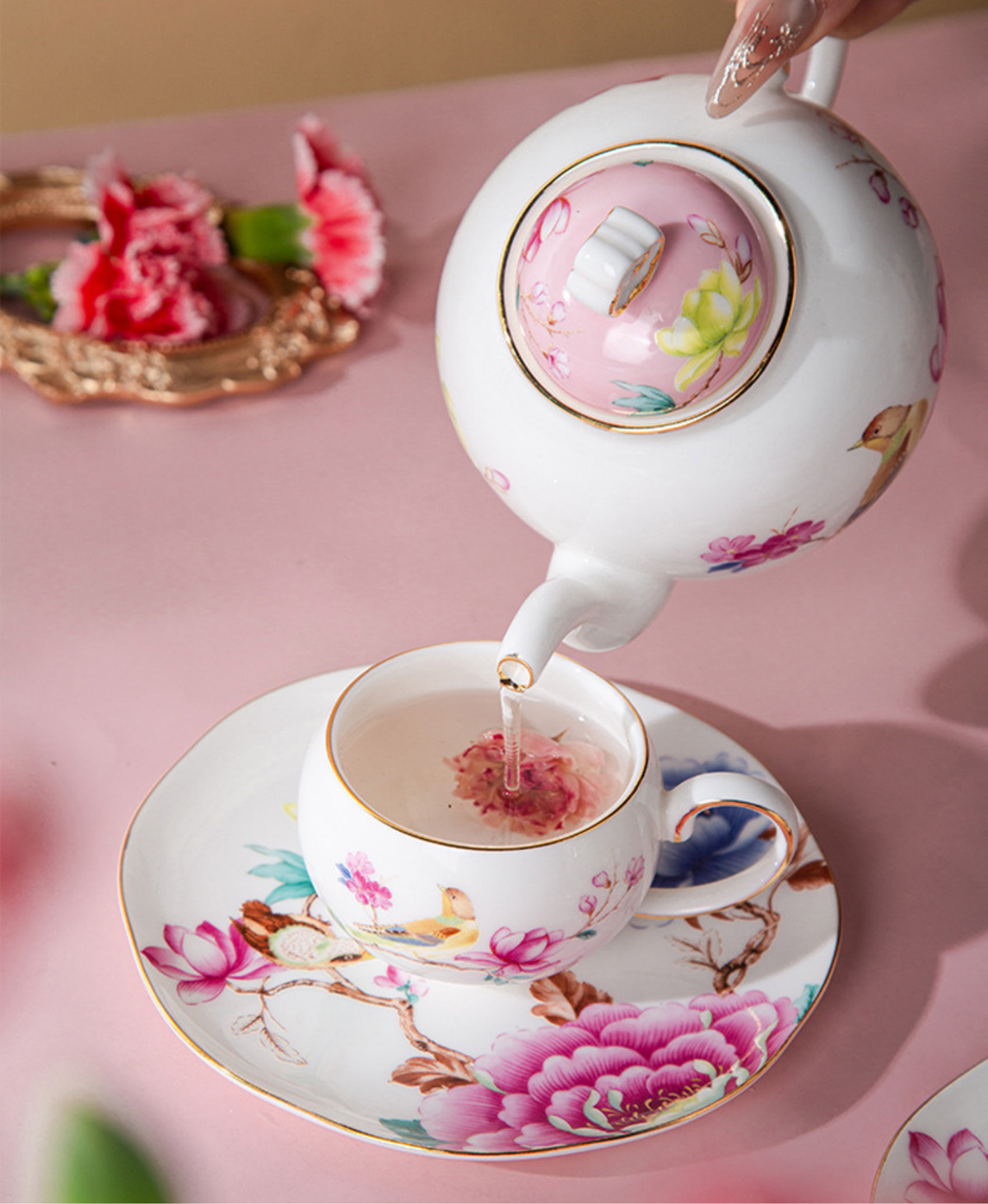 Peony Song Teapot Set