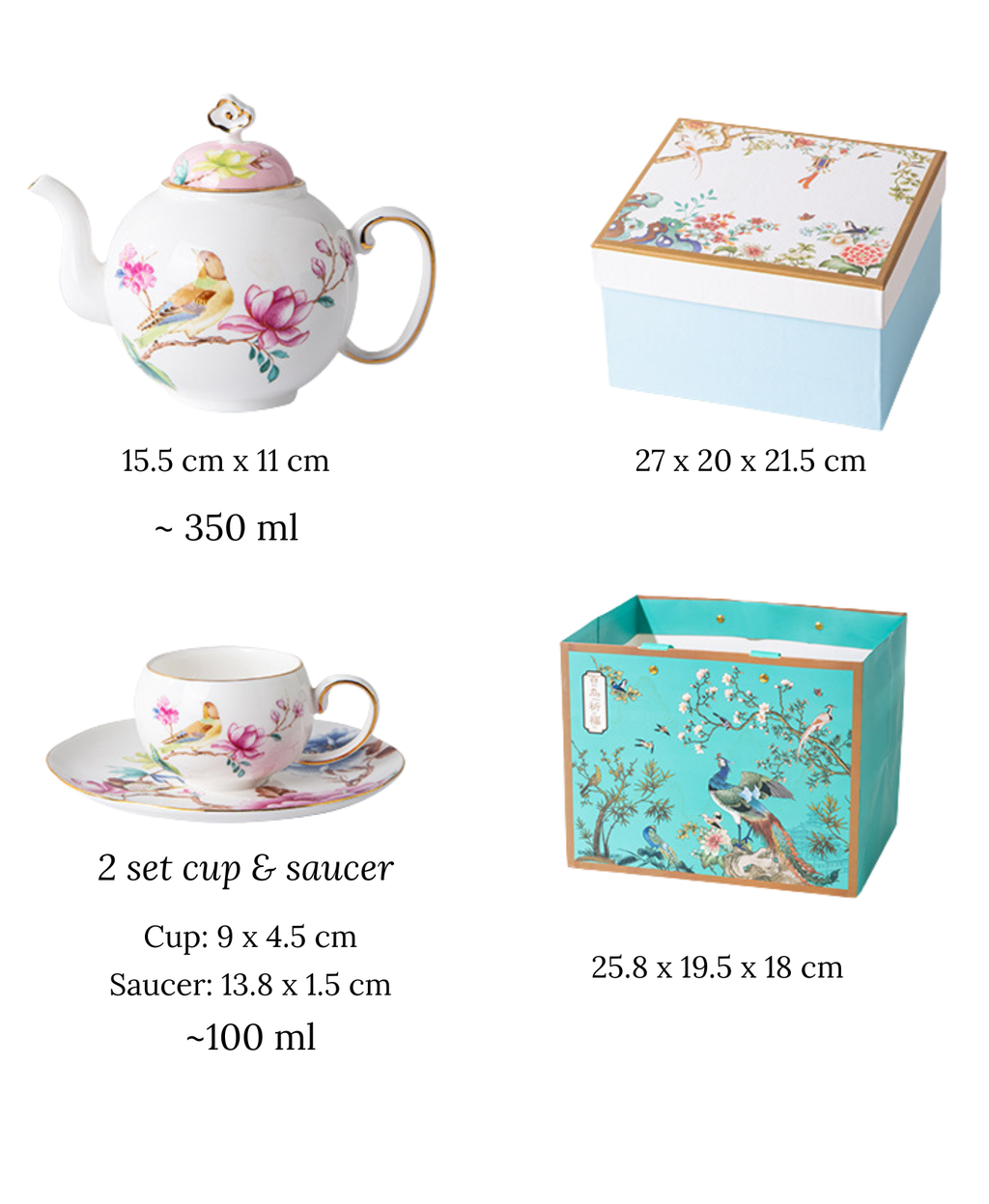 Peony Song Teapot Set