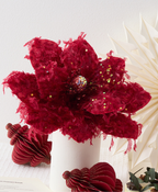 Christmas Magnolia Flower Decoration