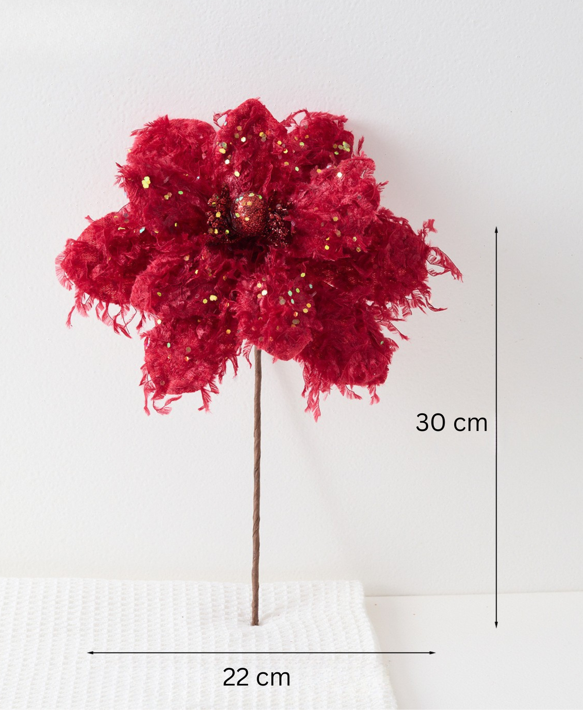 Christmas Magnolia Flower Decoration