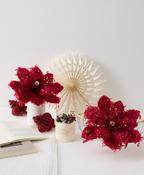 Christmas Magnolia Flower Decoration