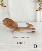 Magical Pine Grove Squirrel Decoration