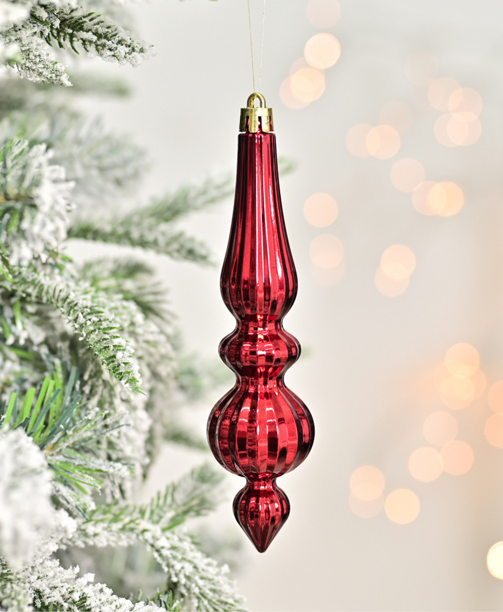 Elegant Cone & Drop Christmas Set
