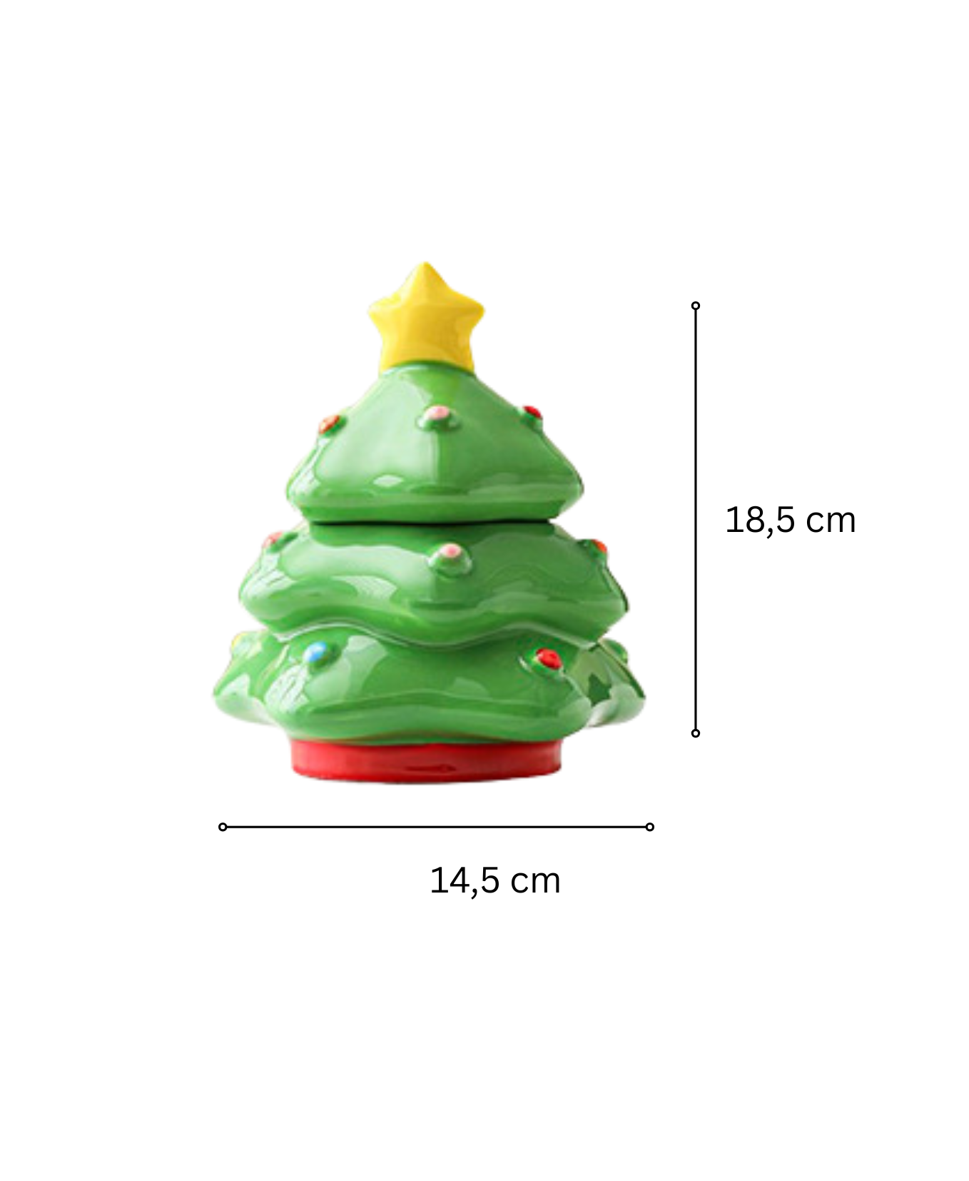Christmas Cutie Ceramic Storage