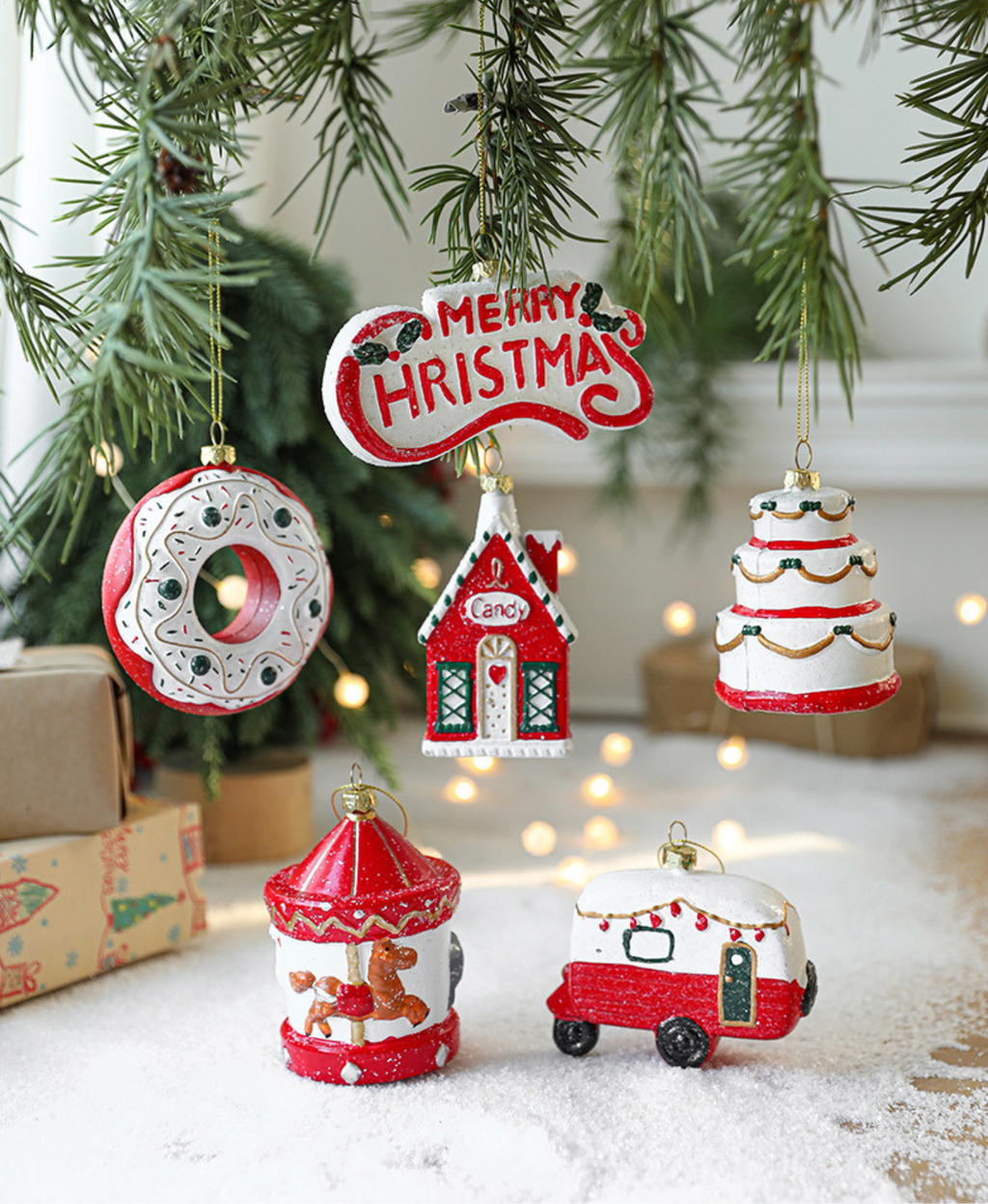 Sweet Holiday Charm Ornament