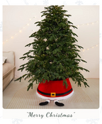 Santa Peekaboo Tree Skirt