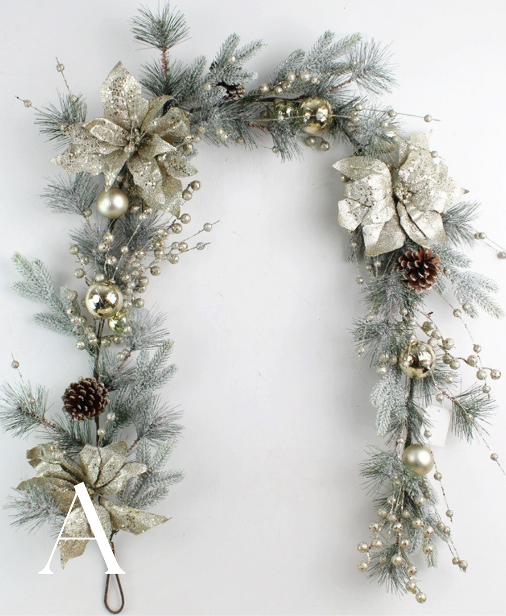 Minted Grace Holiday Wreath