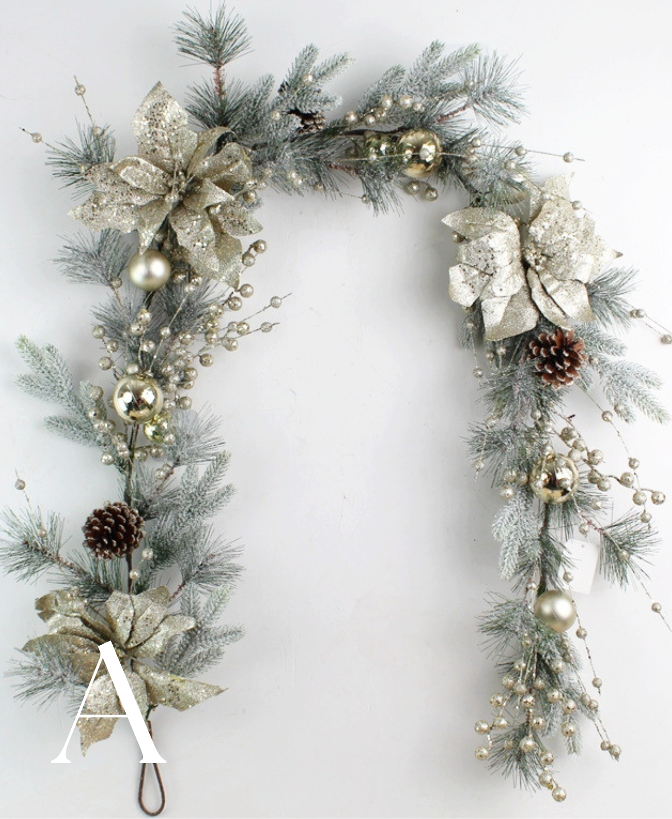 Minted Grace Holiday Wreath