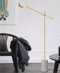 Golden Floor Lamp