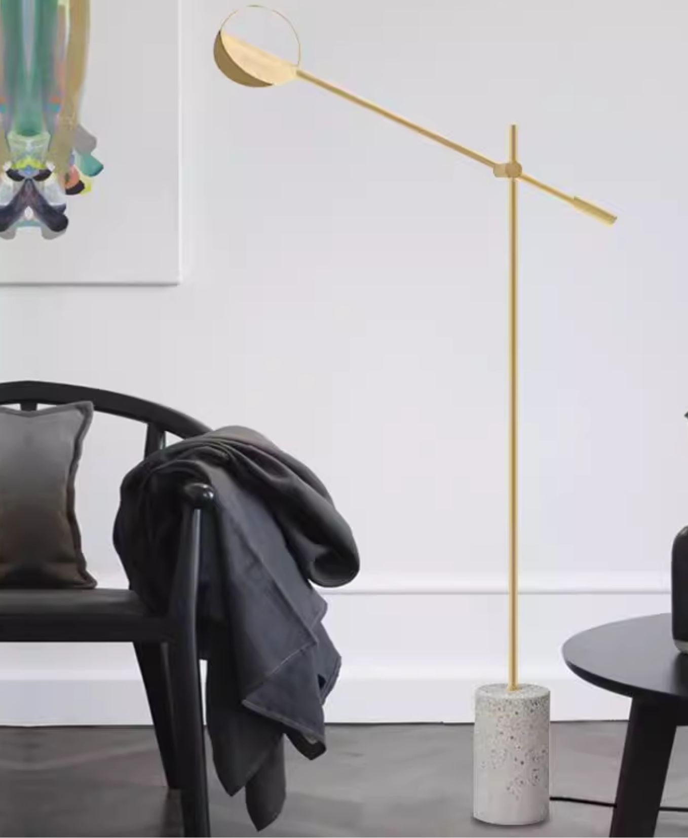 Golden Floor Lamp