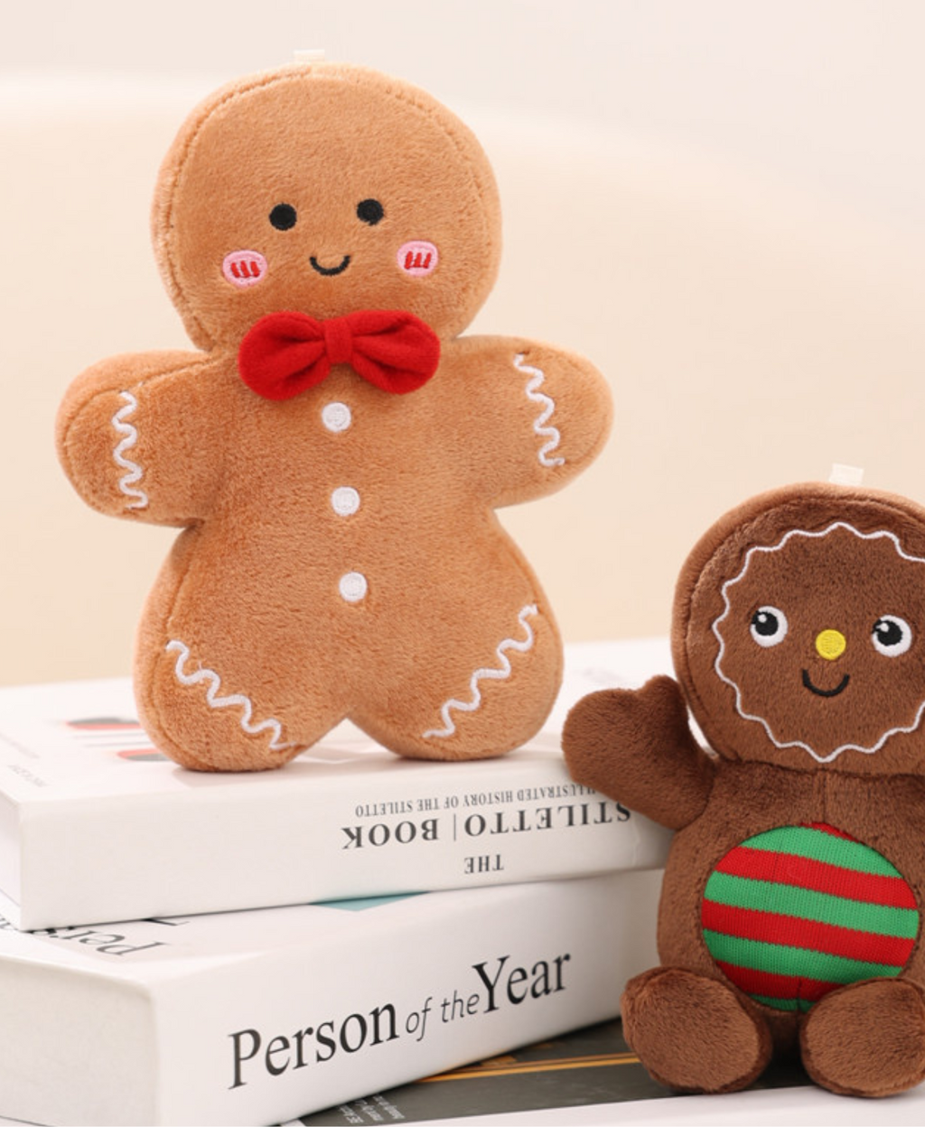 Gingerbread Joy Snuggle Doll