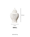 Casablanca Ginger Jar and Covered Lantern