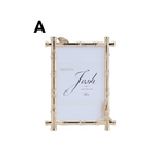 GIFTING INSPIRATION - Gold Bamboo Picture Frame