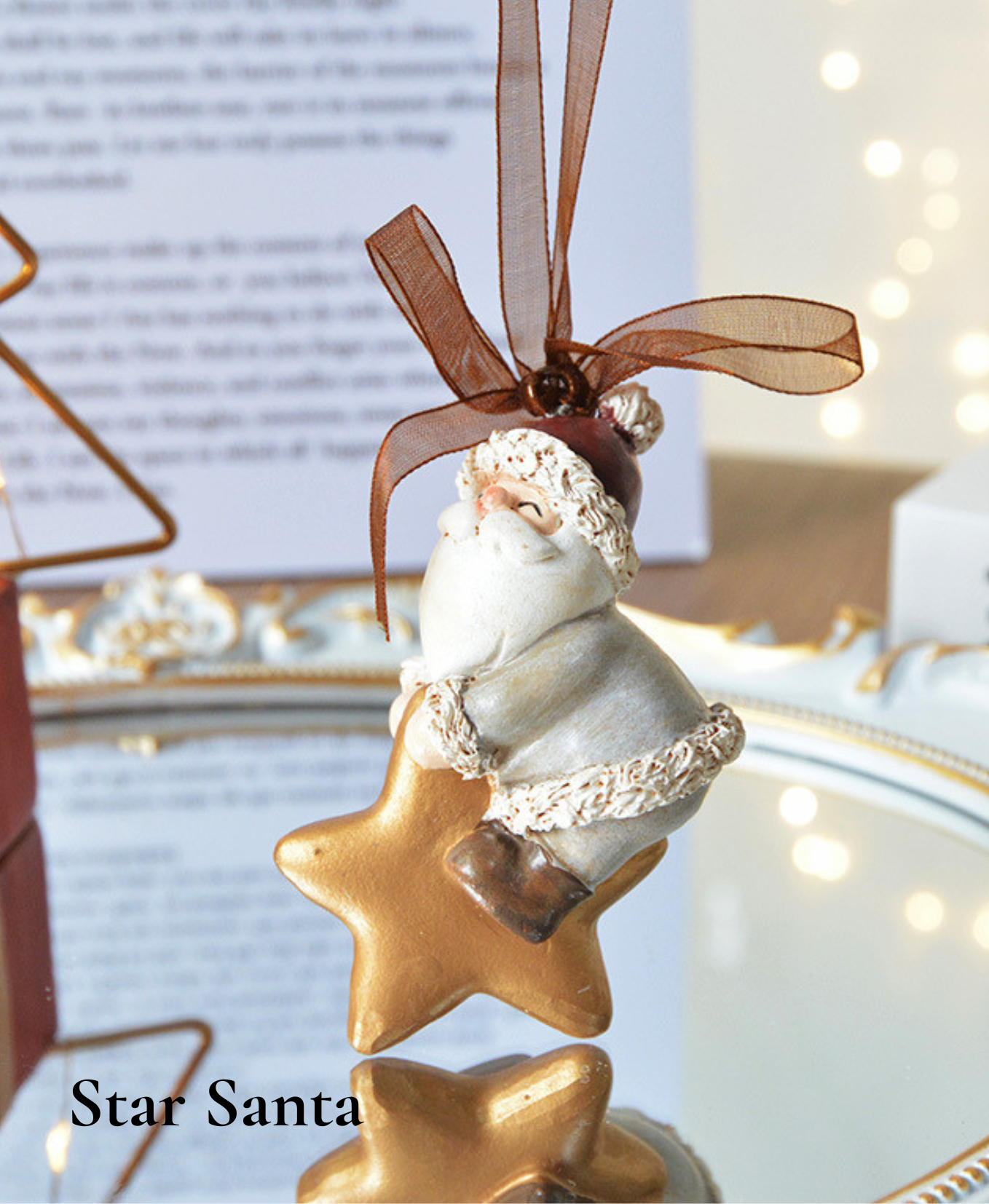 Vintage Retro Christmas Tree Ornaments