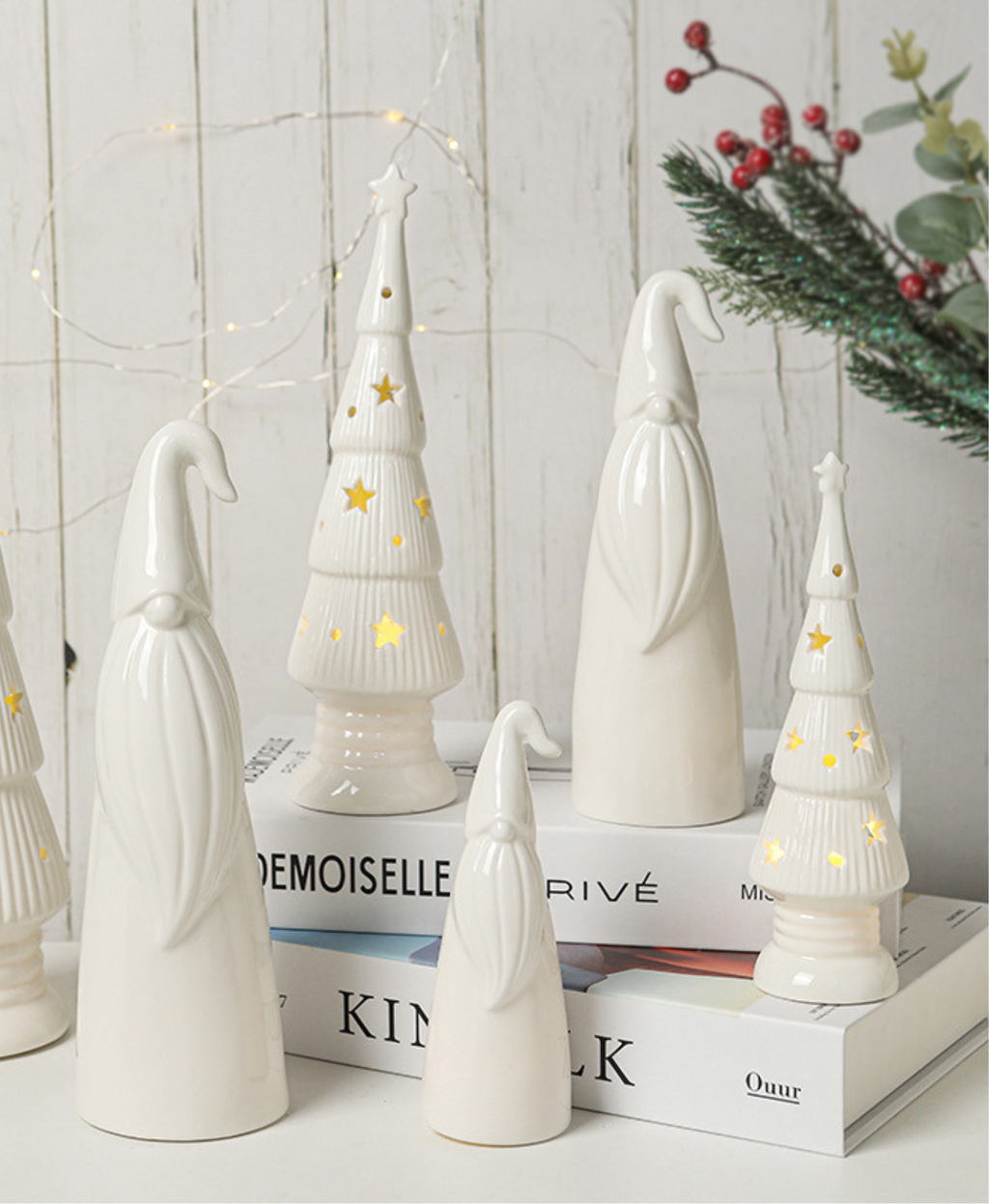 Scandinavian Santa Christmas Decor