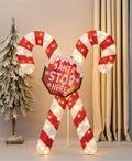 Giant Cane LED Christmas Decoration