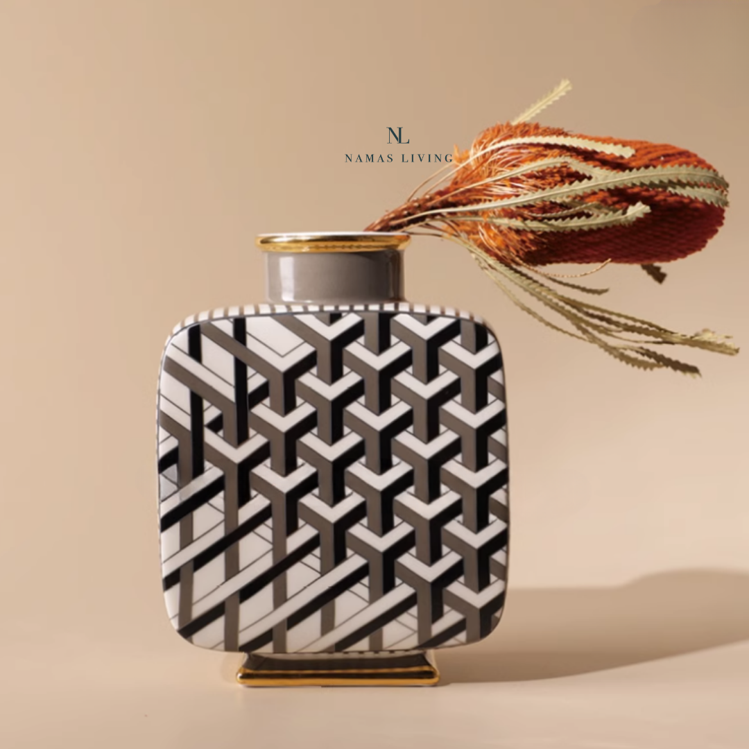 Eclectic Retro Vase