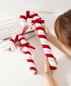 Christmas Decoration - Red & White Cane
