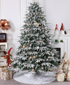 White Snowflake Tree Skirt