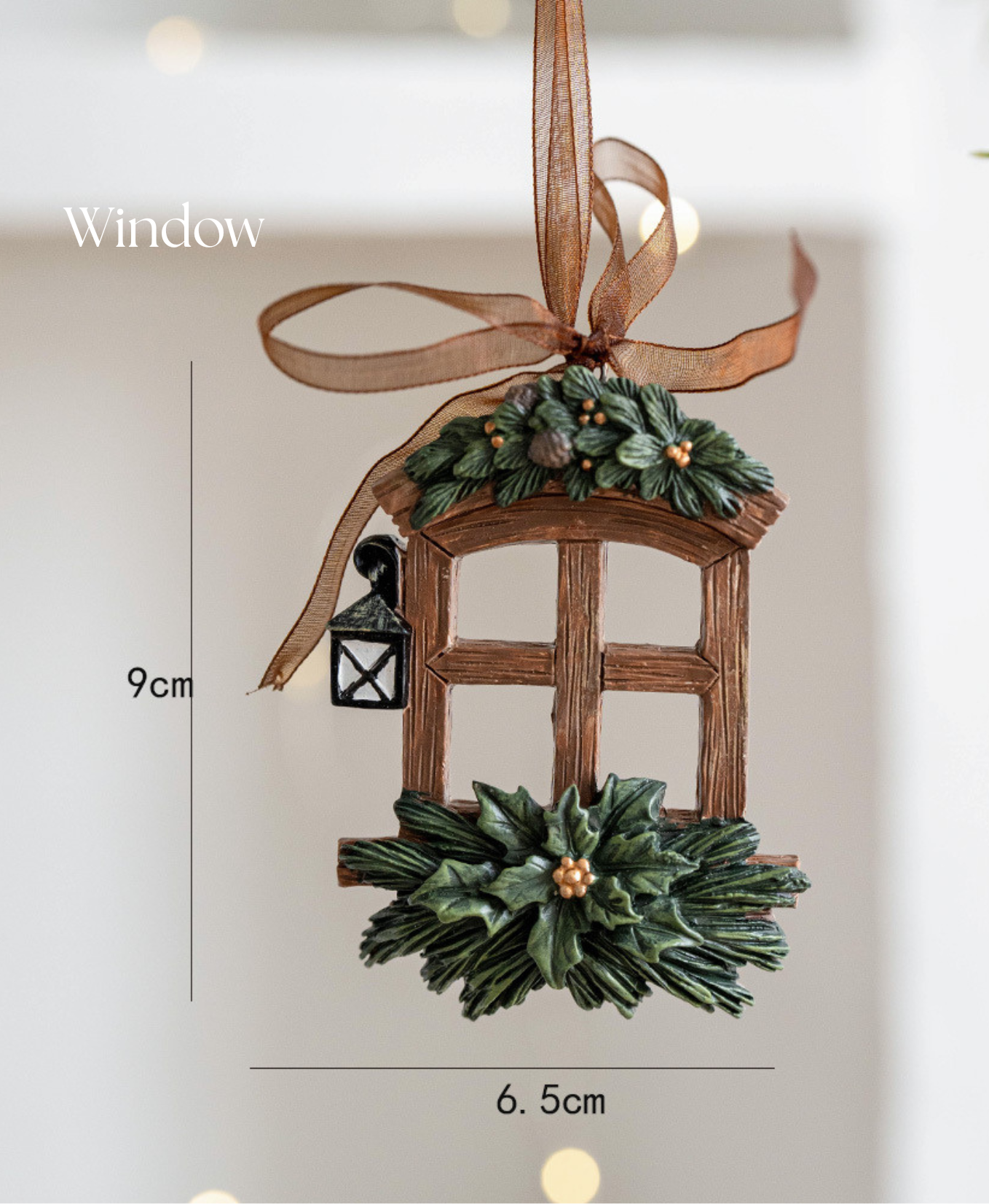 Vintage Retro Christmas Tree Ornaments