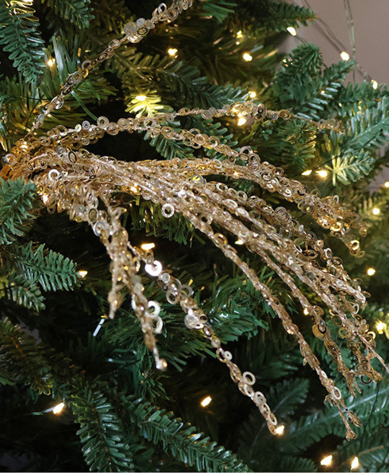 Sparkling Firework Flower Ornament