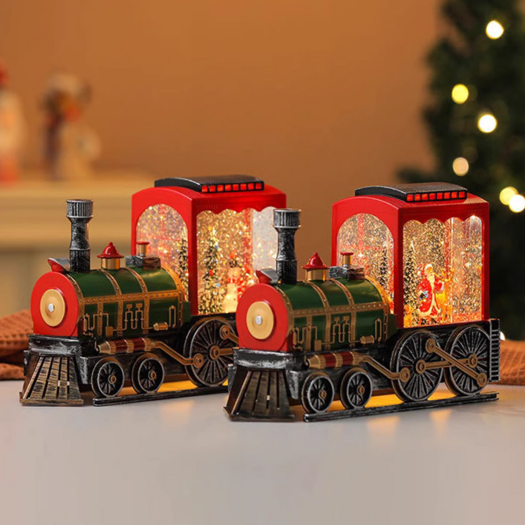 Christmas Train Light and Music Box