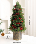 Berry Pine Mini Christmas Tree