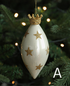Artistic Glass Ball Christmas Ornament