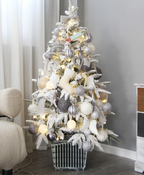 Winter Grey Christmas Tree