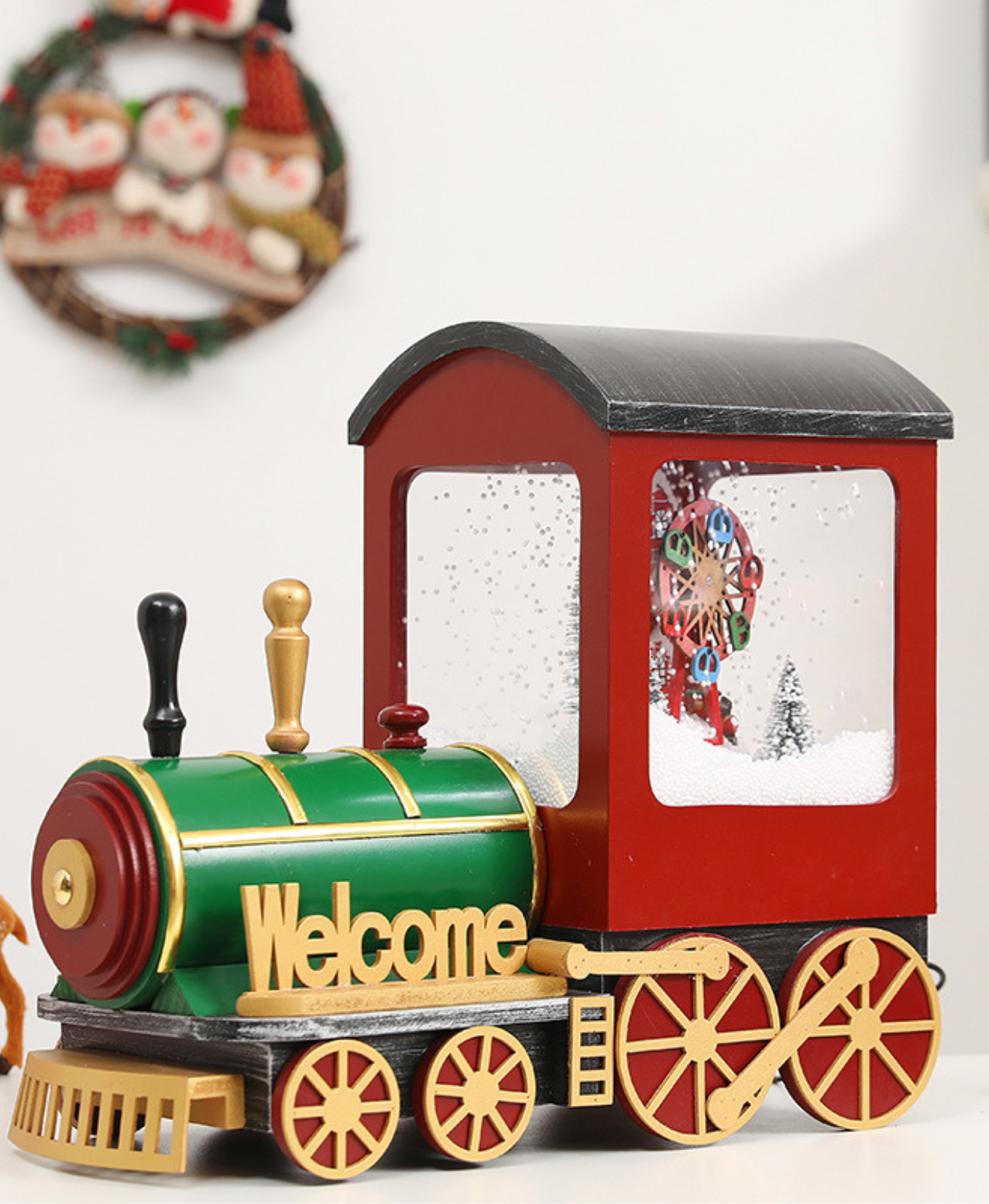 Northlight Musical Christmas Train Diorama