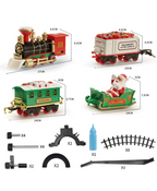 Santa’s Freight Tree Train - Suspended Rail Edition
