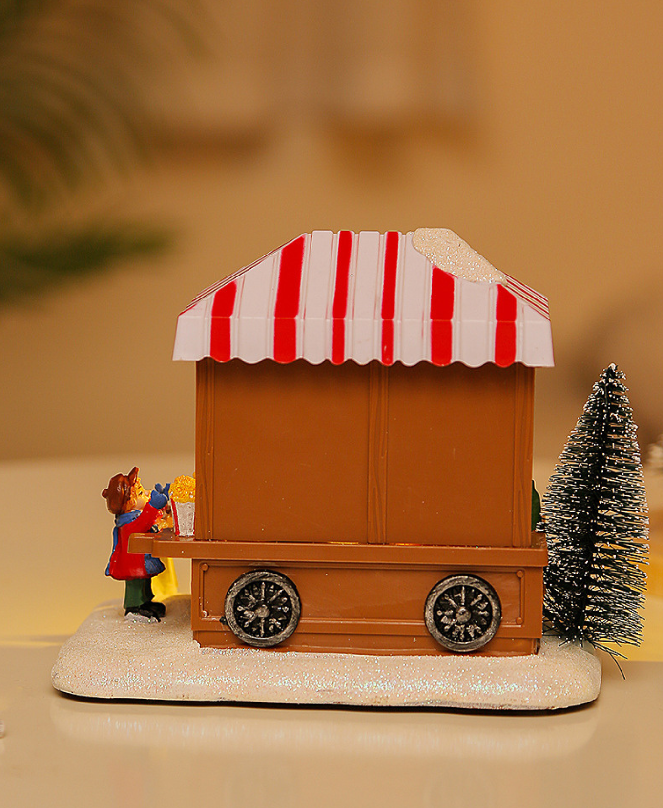 Santa's Sweet Lane Light-Up Shops