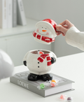 Christmas Snowman Ceramic Storage