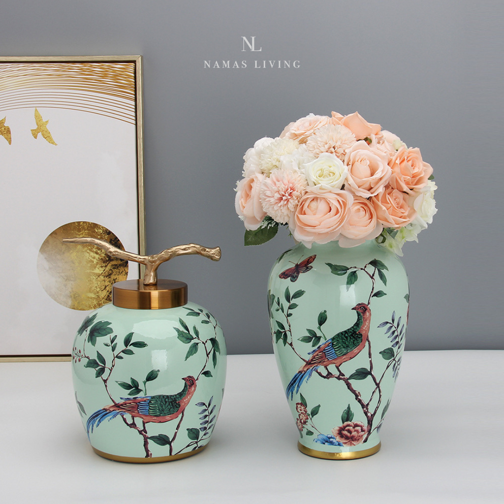 Azalea Ginger Jar Vase