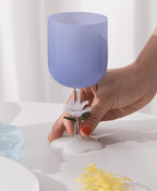 GIFTING INSPIRATION - Blue Jade Bloom Wine Glass