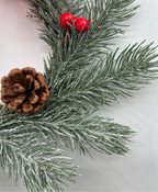 Velvet Pine Door Wreath