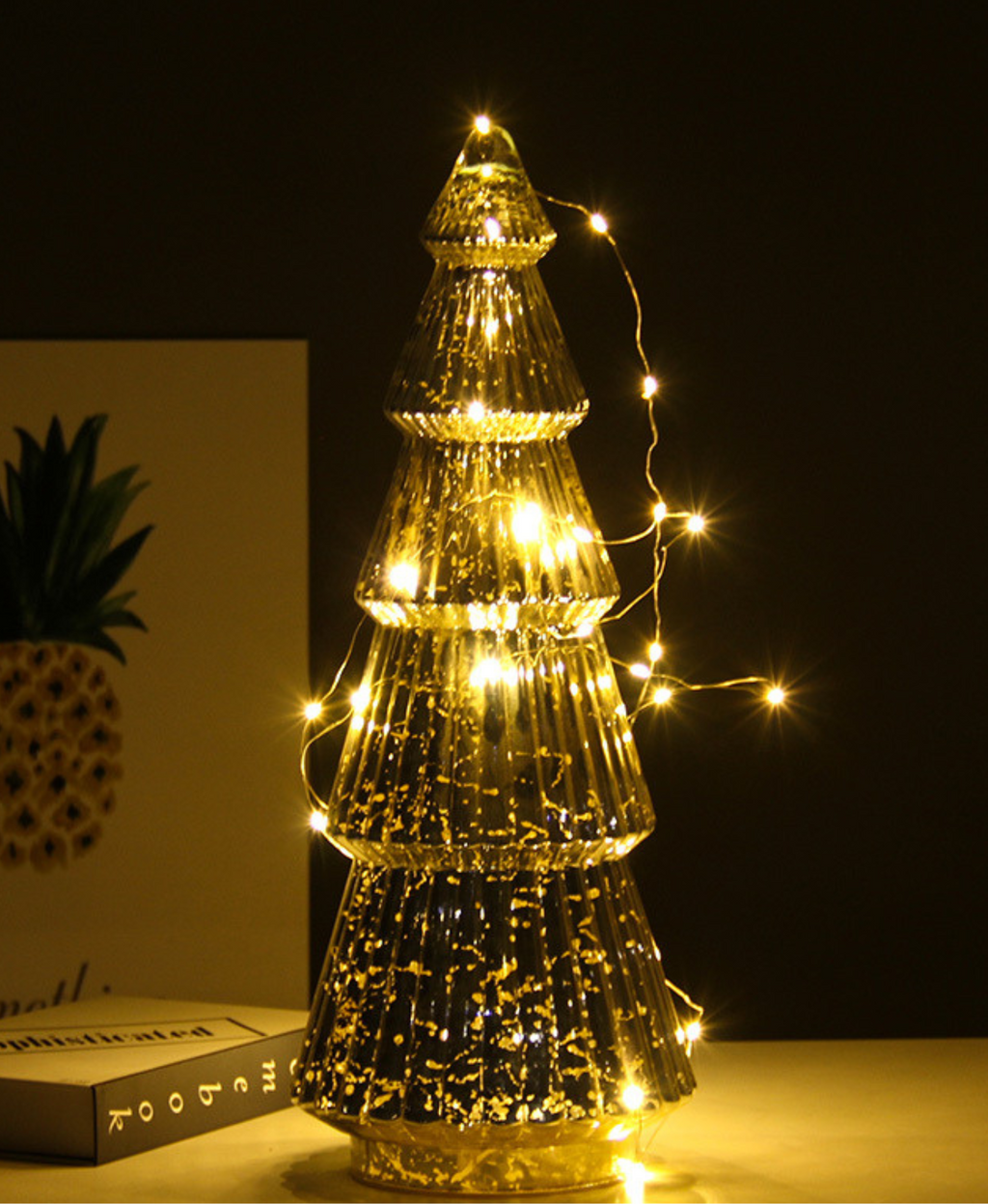 Radiance Glass Christmas Tree Light