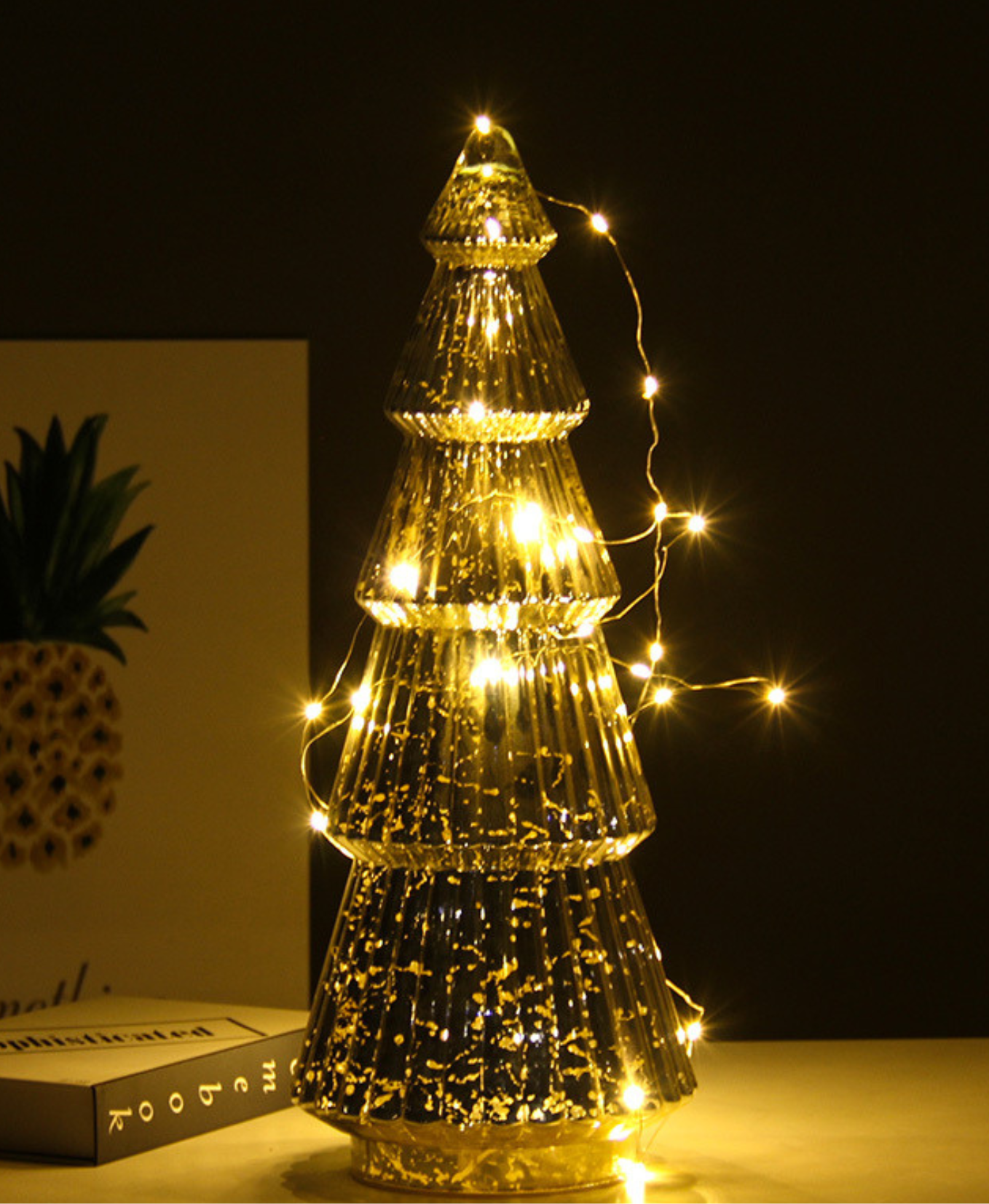 Radiance Glass Christmas Tree Light
