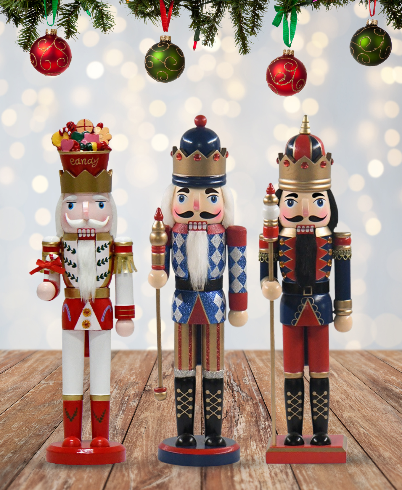 Holiday Sweet Hat Nutcracker – 38 cm