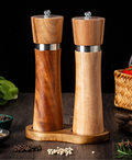 Acacia Wooden Salt & Pepper Grinder Set