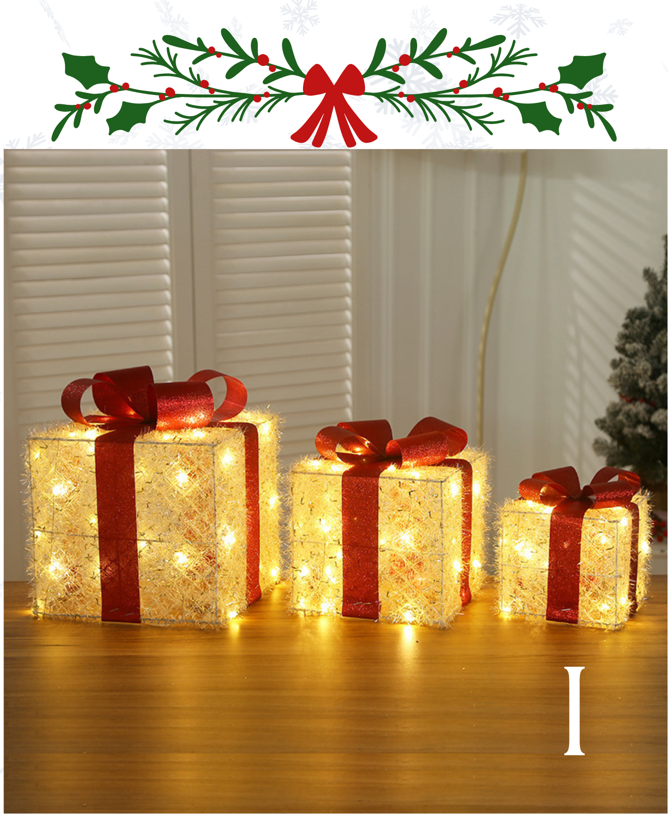 Magical Christmas Tree Gift Box Decoration