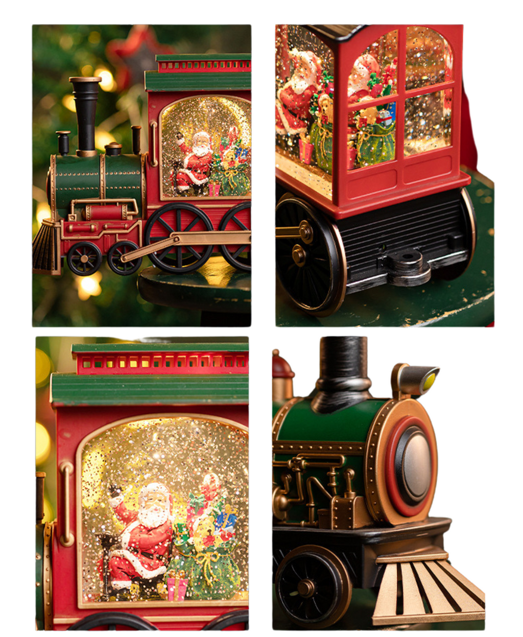 Santa’s Journey Train Music Box