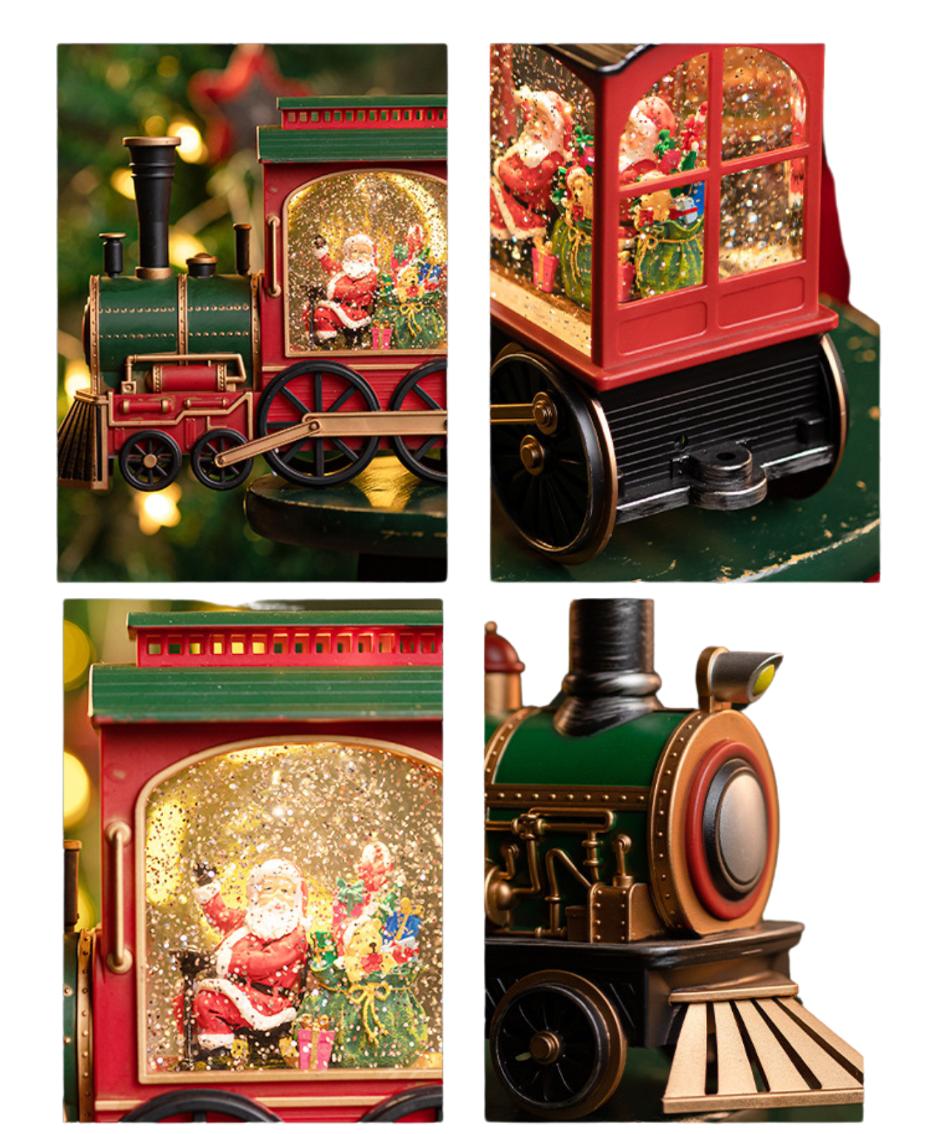 Santa’s Journey Train Music Box