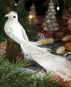 Whimsical Birds Christmas Ornament
